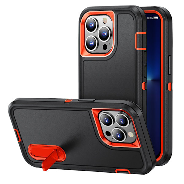 Höj Stilen och Skyddet för Din iPhone 14 Pro Orange