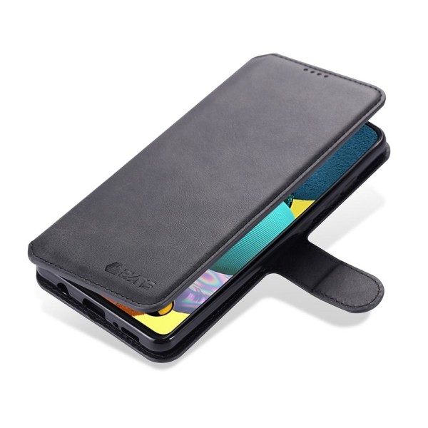 Samsung Galaxy A41 - Yazunshi Wallet Case Black Svart