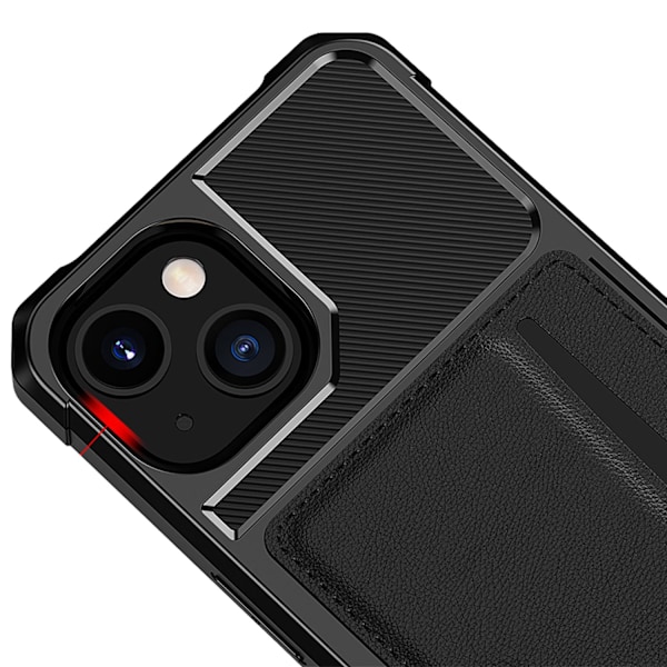 iPhone 13 Fodral - Elegant Kortförvaring & Fullt Skydd