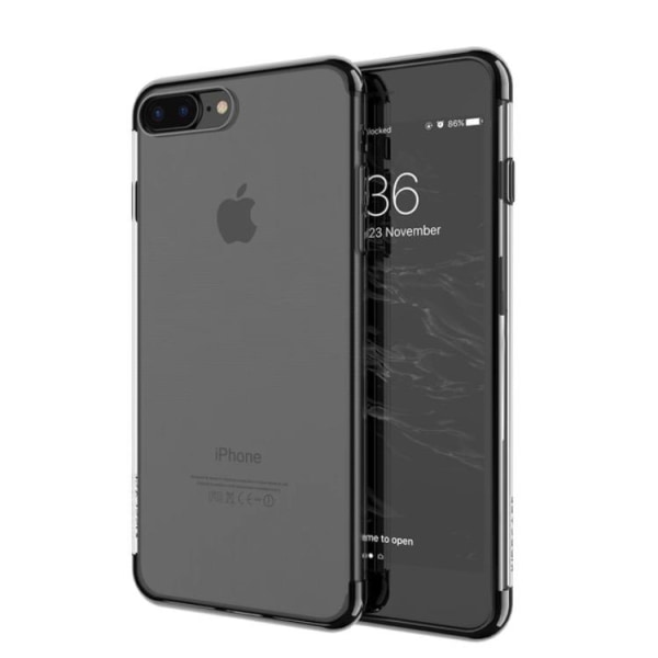 iPhone 7 PLUS - Stilrent och Elegant Silikonskal från FLOVEME Guld