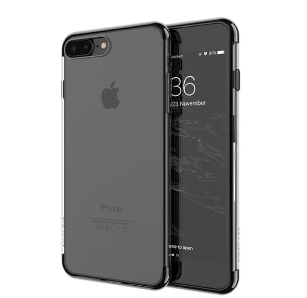 iPhone 7 PLUS - Stilrent och Elegant Silikonskal från FLOVEME Guld