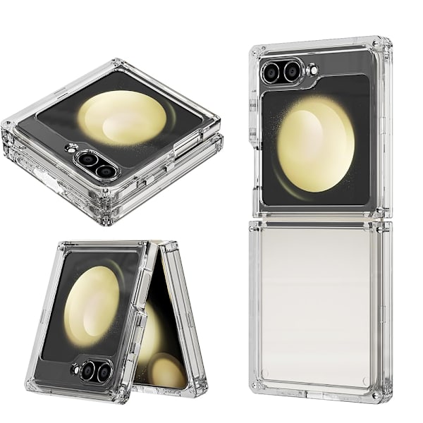 Samsung Galaxy Z Flip 6 - Stilrent Hybridskydd Transparent