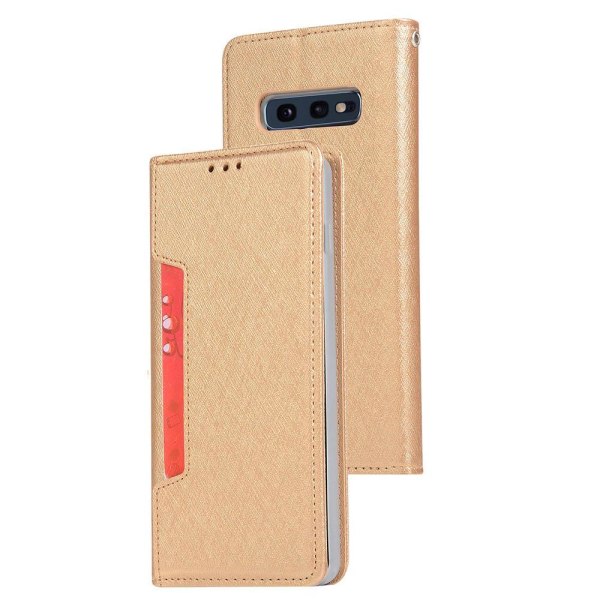 Samsung Galaxy S10E - Floveme Plånboksfodral Grön