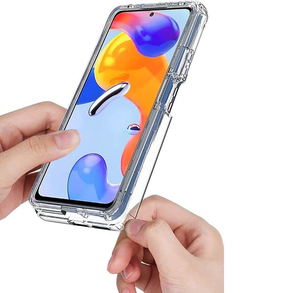 Xiaomi Redmi Note 11 Pro 5G - Silikonskal Genomskinlig