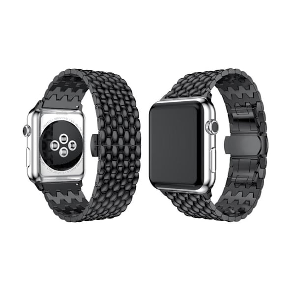 Stilren Länk i Rostfritt Stål till Apple Watch 42mm (3/2/1) Silver