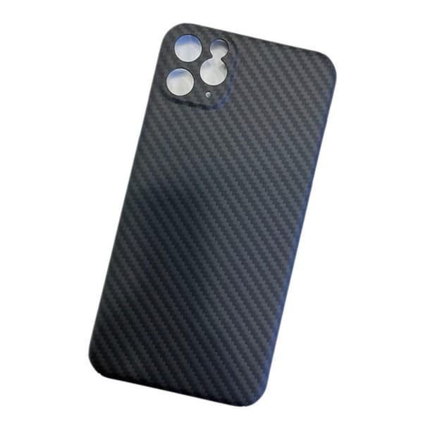 iPhone 11 Pro Max - Skyddsskal Karbon Design Svart