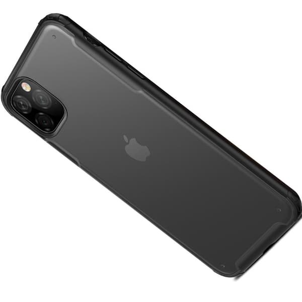 iPhone 11 Pro Max - Skyddande Bumper Skal (Wlons) Svart Svart