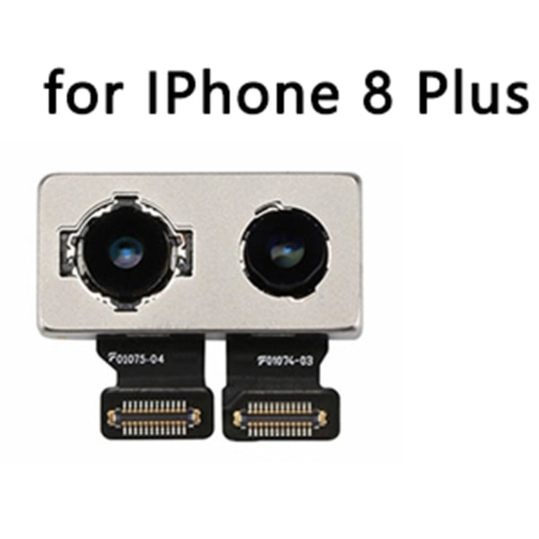 iPhone 8 Plus - Hög Kvalitets Bak Kamera Svart