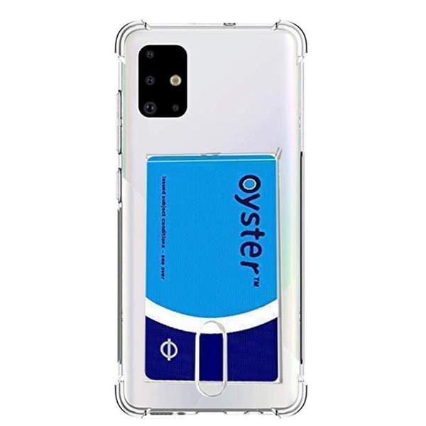 Samsung Galaxy A51 - Kuori korttipaikalla Transparent