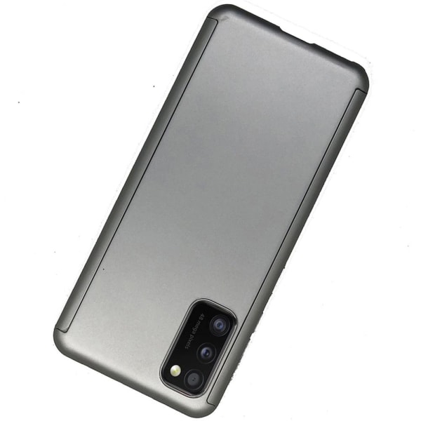 Samsung Galaxy A41 - kaksoiskansi (FLOVEME) Silver Silver