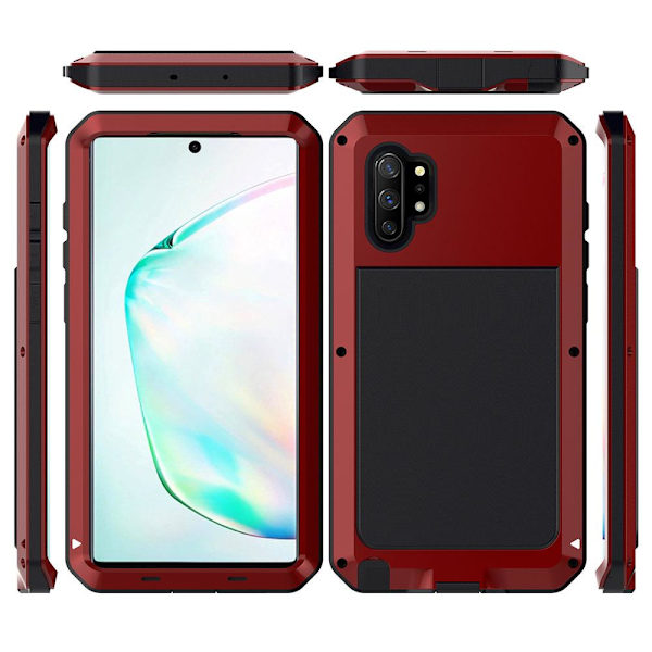 Samsung Galaxy Note10+ - Kraftfullt HEAVY DUTY Skyddsskal Vit Vit