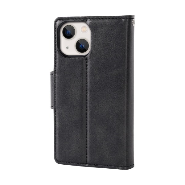 exklusiv 2-1 plånboksfodral för iPhone 15 Black