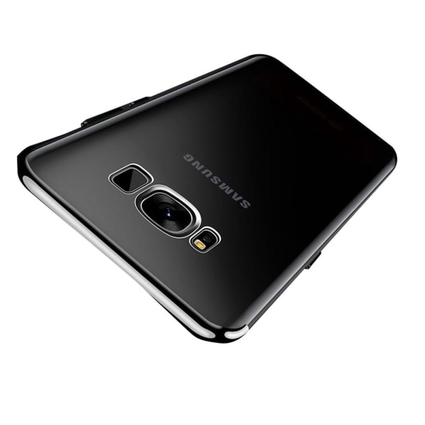 Samsung Galaxy S8+ - Stilrent Silikonskal från LEMAN Silver/Grå