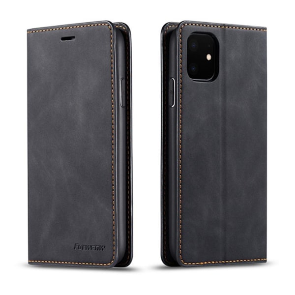 iPhone 12 Pro Max - FORWENW Plånboksfodral Röd