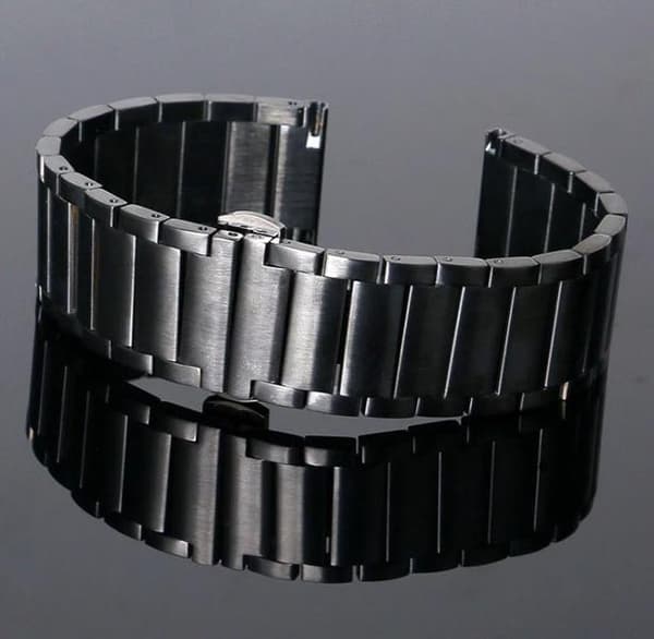 Stilren 18mm Klocklänk i ROSTFRITT STÅL Silver/Grå