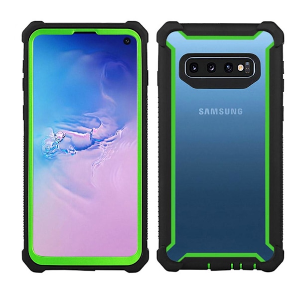 Samsung Galaxy S10 - Skyddande Effektfullt Fodral (ARMY) Kamouflage Rosa