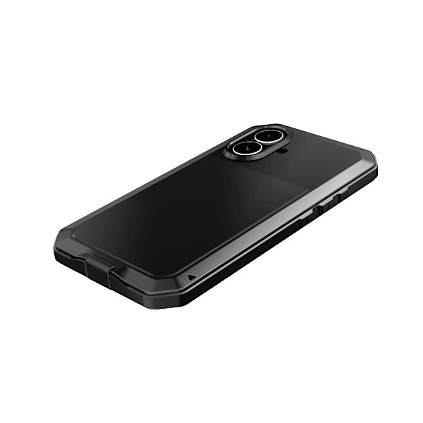 iPhone 17 Aluminiumskal  EXXO-design, Stötsäkert & Robust Silver