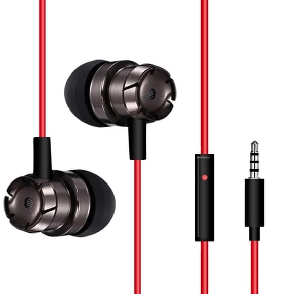 In-ear Hörlurar Hurricane Guld/Vit Guld/Vit
