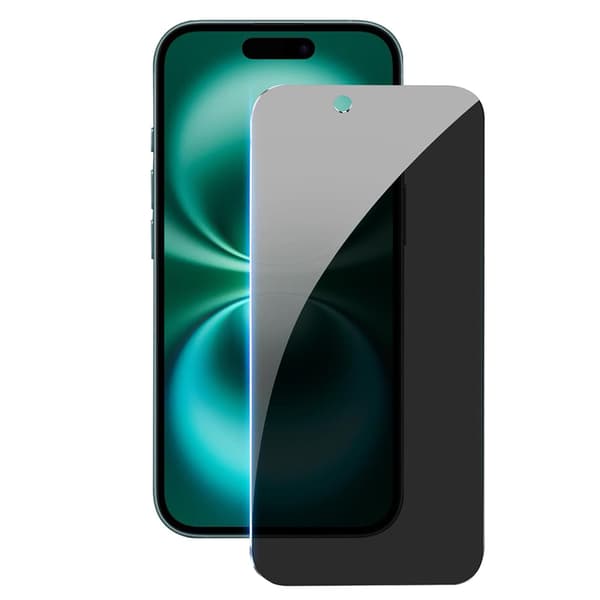 iPhone 17 Air Sekretess Skärmskydd 2-pack - Max Integritet & Skydd Svart