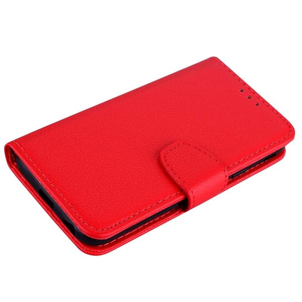 iPhone 11 - Stilfuldt glat NKOBEE Wallet etui Svart