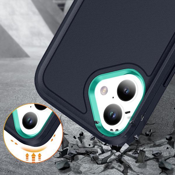 iPhone 16  Skyddsskal med kickstand Orange