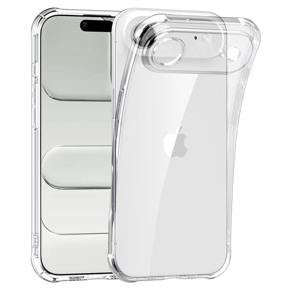 iPhone 17 Air - Smart Skyddsskal i silikon Clear