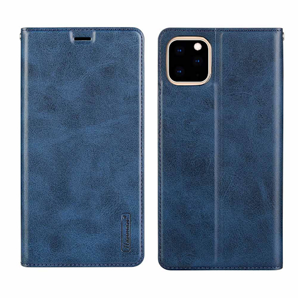 iPhone 11 Pro Max - Exklusivt Praktiskt Plånboksfodral HANMAN Svart