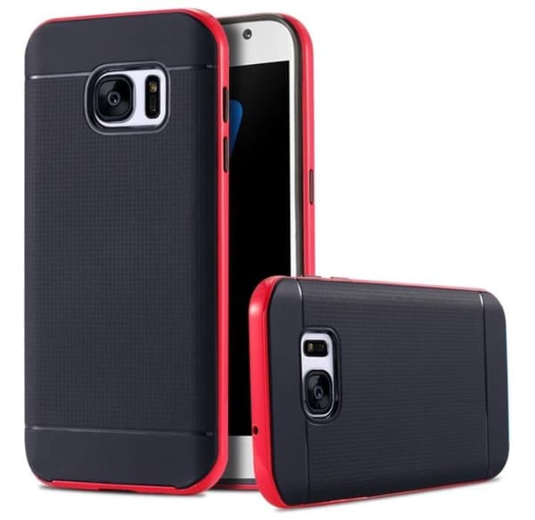 NANO-HYBRID Shockproof skal till Samsung Galazy S7 Edge ORGINAL Blå