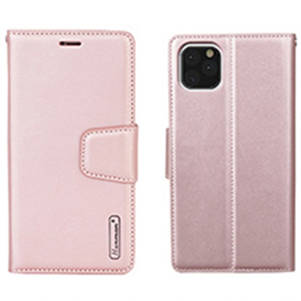 iPhone 11 - Stilig Hanman Wallet-deksel Pink gold