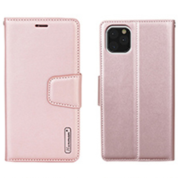 iPhone 11 - Stilrent Hanman Plånboksfodral Rosaröd
