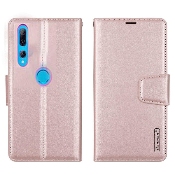 Huawei P Smart Z - Plånboksfodral HANMAN Roséguld Roséguld