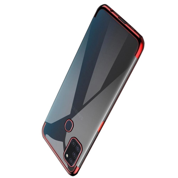 Samsung Galaxy A21S - Silikone beskyttelsescover (FLOVEME) Röd