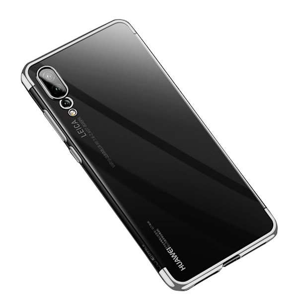 Effektfullt Skal av mjuk Silikon till Huawei P20 Pro Röd