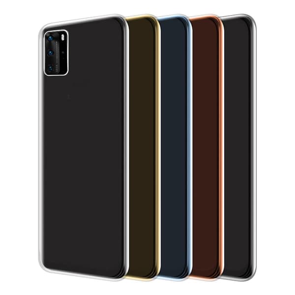 Huawei P40 Pro - Dubbelsidigt Skyddsskal Transparent