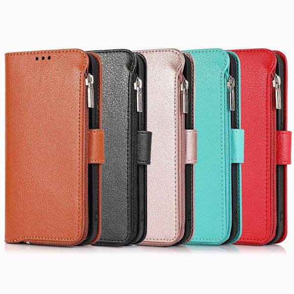 iPhone 12 Mini - Plånboksfodral Svart