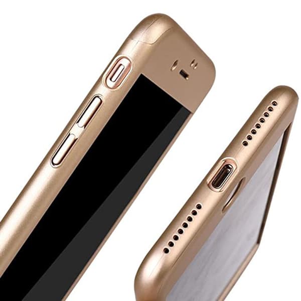 iPhone 7 Plus - Stilrent Dubbelskal (FLOVEME) Silver