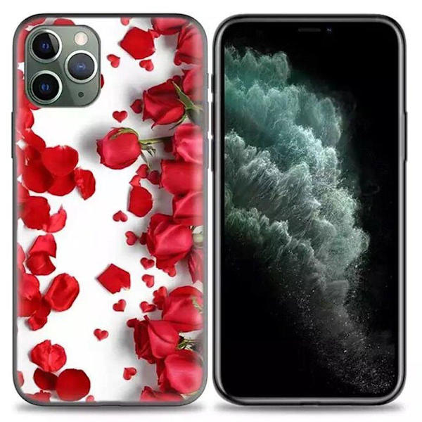iPhone 12 Pro Max - Slittåligt ROSE Skal Red