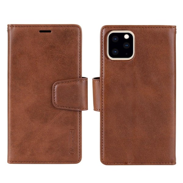 iPhone 11 Pro - Exklusivt Hanman Plånboksfodral (2 i 1) Brown Brun