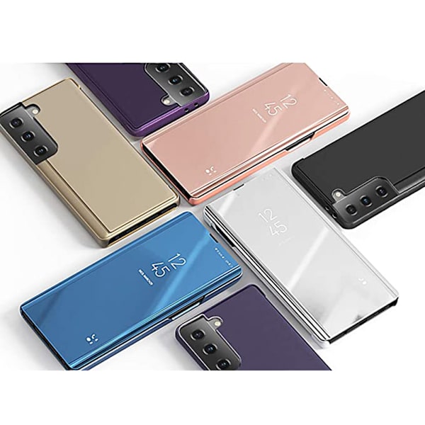 Samsung Galaxy S21 - Elegant Smidigt Fodral (LEMAN) Lila