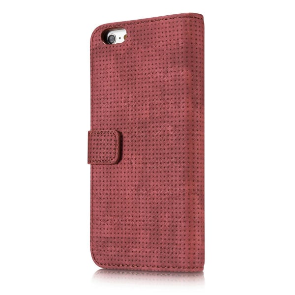 Pl�nboksfodral i Retrodesign fr�n LEMAN till iPhone 6/6S Plus Brun