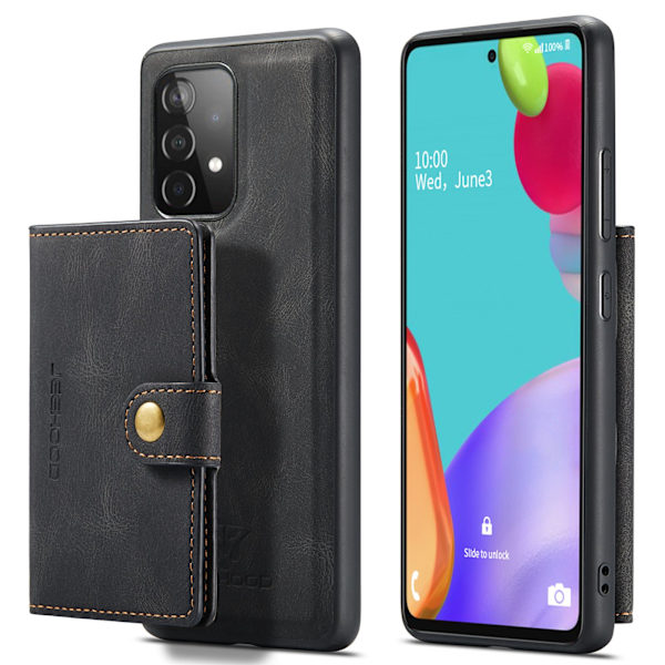 Samsung Galaxy A53 5G - Skal med Korthållare Svart