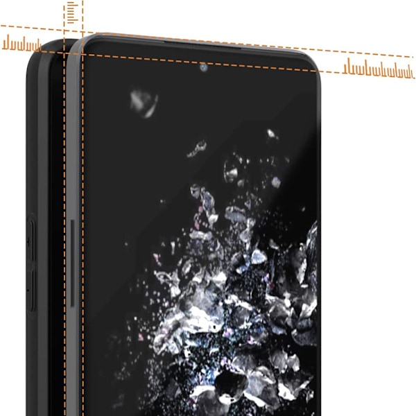 2.5D Härdat Skärmskydd för OnePlus Nord CE 3 Lite 5G/N30T Transparent