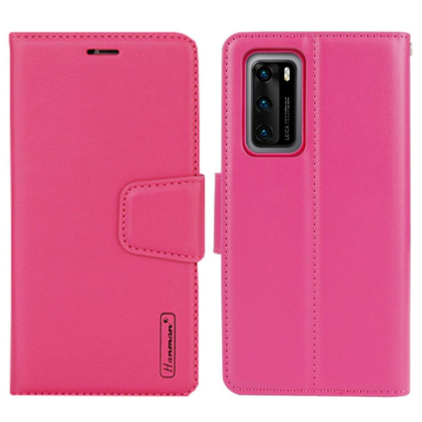 Huawei P40 - Plånboksfodral (Hanman) Roséguld