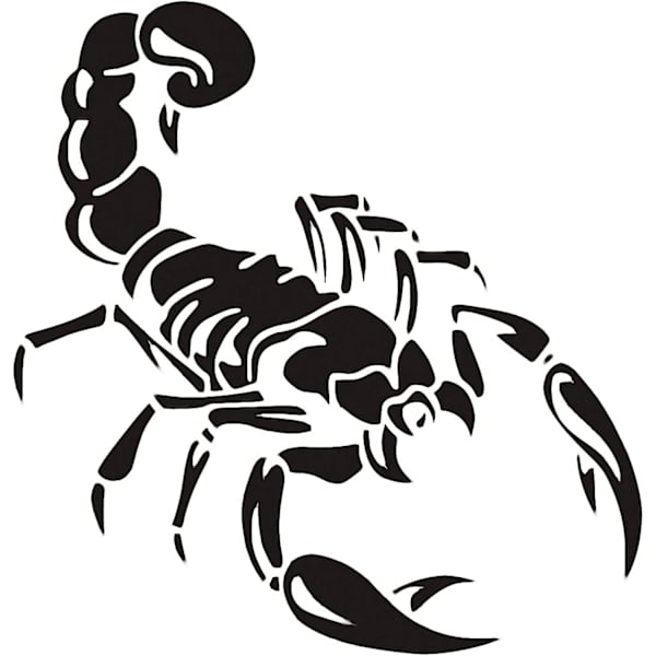 Bilklistermærker Vinyl Decal Klistermærker Til 3d Skorpion Mønster Cool Bil Decal Pasta Dekoration
