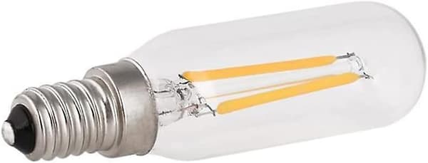 2 stk. 4w Ses Led Emhættelyspære E14 Kold Hvid 6000k T25,40w