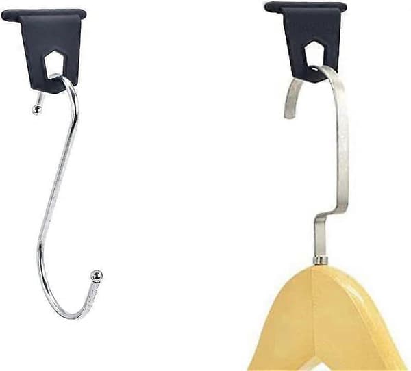 6-pack husvagnsmarkiskrokar, svarta, bärbara markiskrokar för husvagn, husbil, husbil