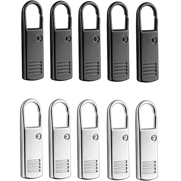 Dragkedjor, 10-pack Iave Metall Dragkedja Dragkedja Dragkedjor För Väskor