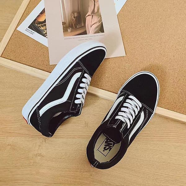 Unisex Old Skool -lenkkarit, kangaskengät EU44