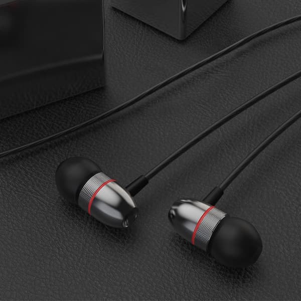 Hovedtelefoner Kablede In-Ear Støjisolering Ørepropper Dynamisk Bas 3,5 mm Jack Til Iphone Ipad S