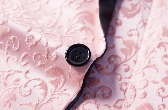Herrblomma Kavajslag Kavaj Kostym Tryck Middag Smoking Jacka pink s